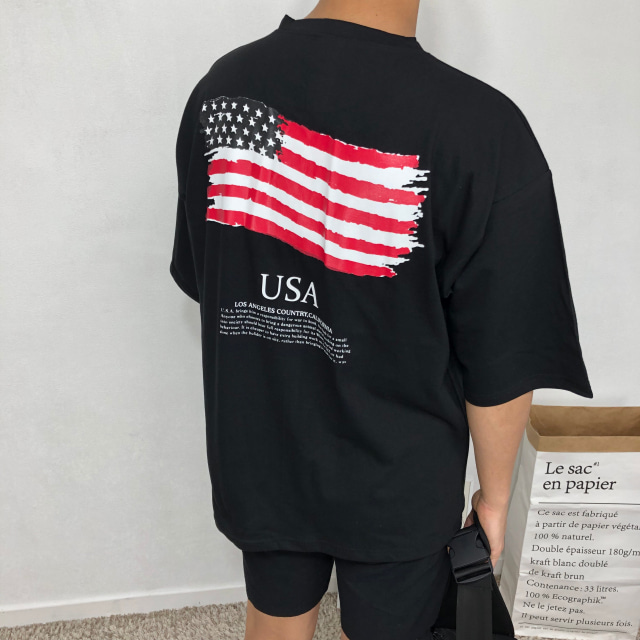 아메리칸메이드 오버핏 티셔츠